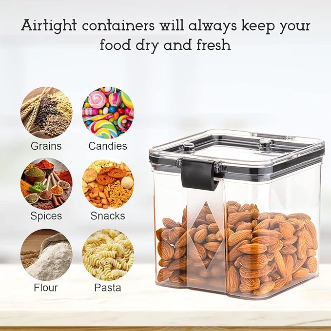 Air-Tight Kitchen Storage Jars