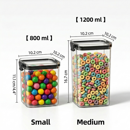 Air-Tight Kitchen Storage Jars
