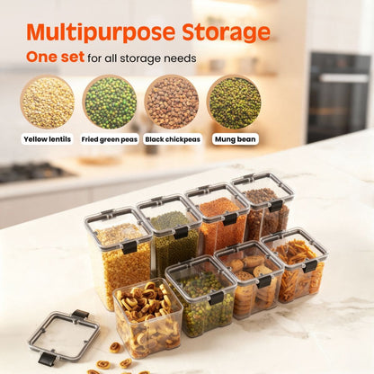 Air-Tight Kitchen Storage Jars