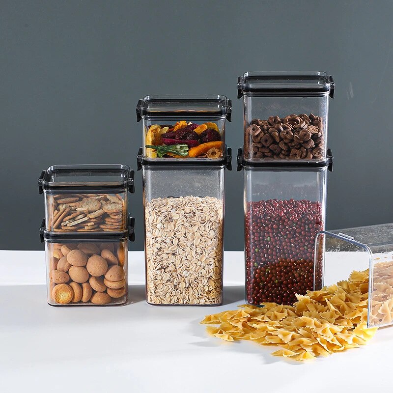 Air-Tight Kitchen Storage Jars