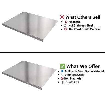 Premium Stainless Steel Kitchen Chopping Board